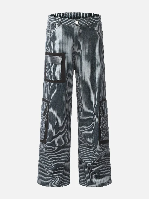 Aelfric Eden Stripe Multi Pocket Pants