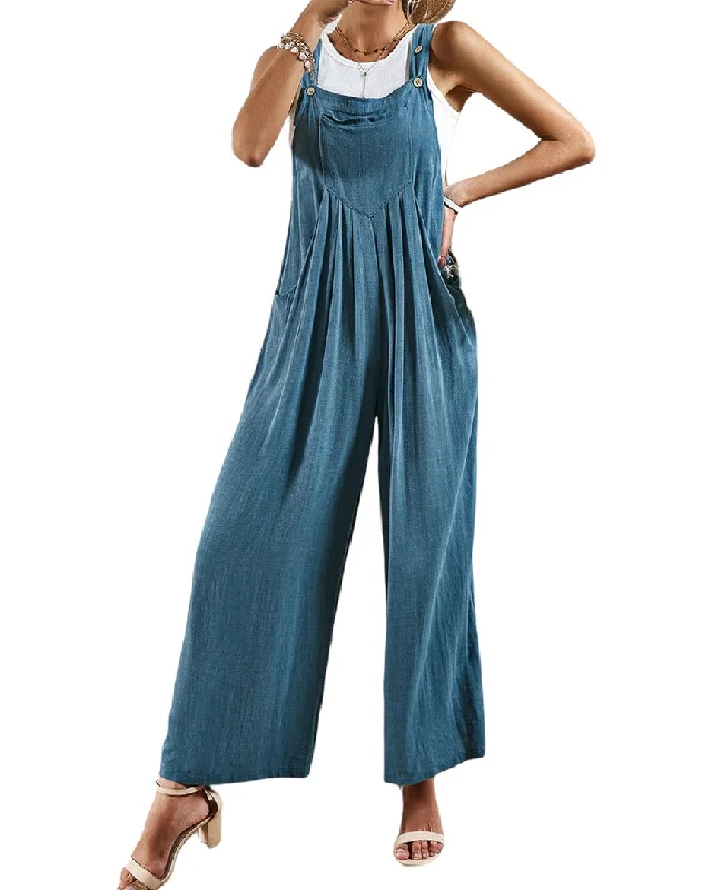 DELI.S Linen-Blend Jumpsuit