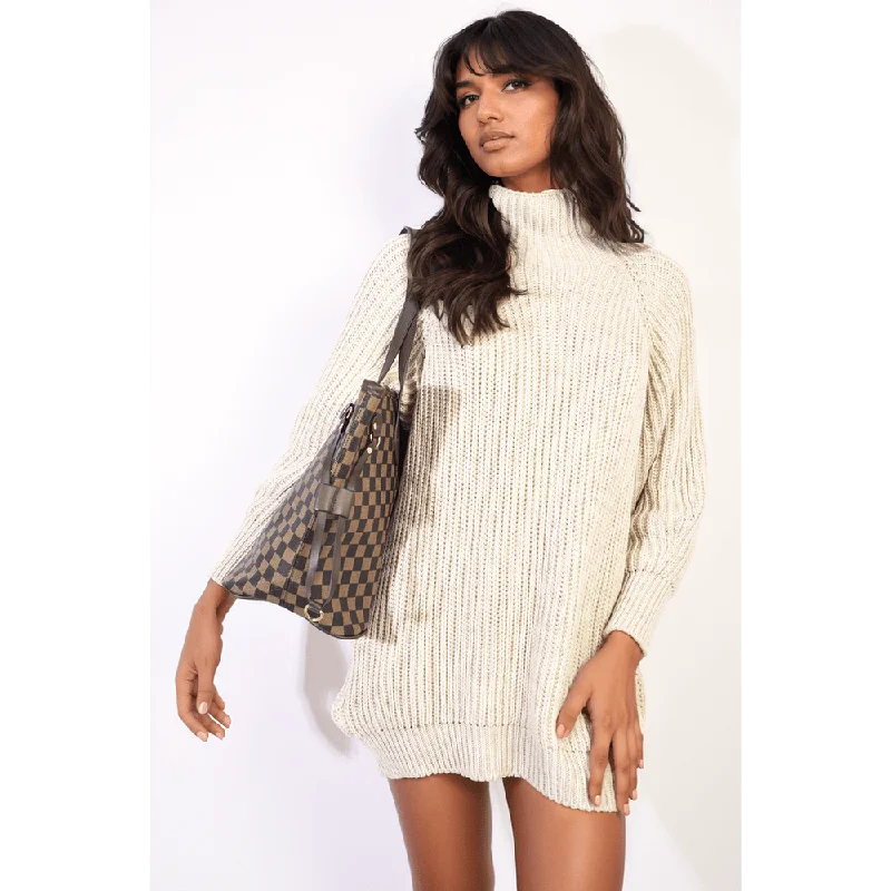 knitted-turtleneck-mini-dress