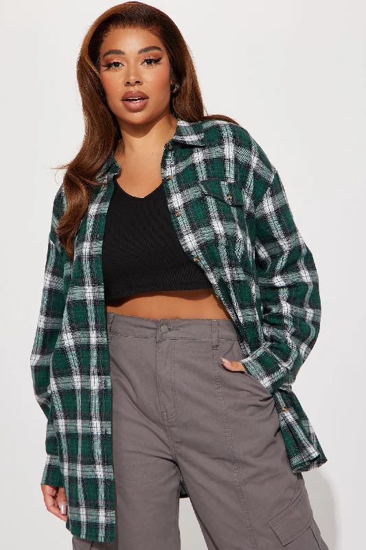 pretty-in-plaid-oversized-flannel-top-green-combo