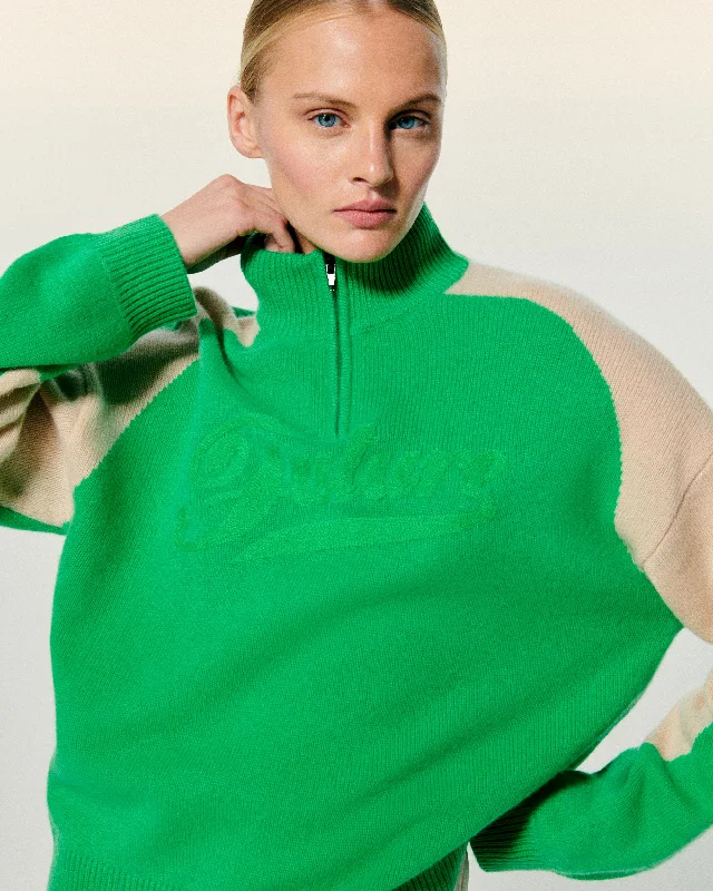 pull-col-camionneur-tricolore-future-s24-femme-magic-green